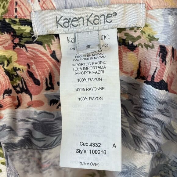 Karen Kane Three Piece Matching Tropical Outfit EUC - Picture 9 of 15